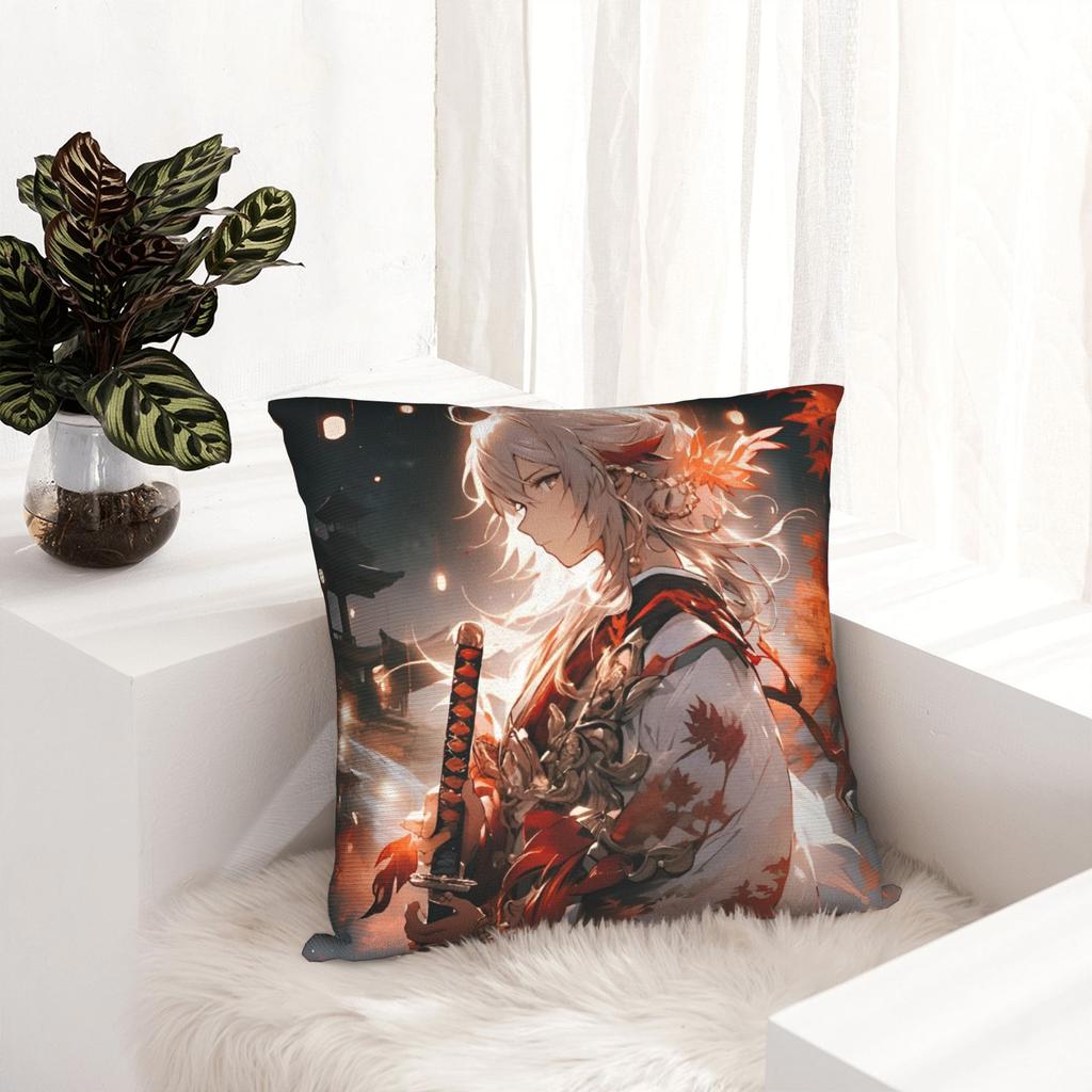 Decorative Pillowcase Genshin Impact Game Merch Home Pillow Case Cover Square Multiple Sizes