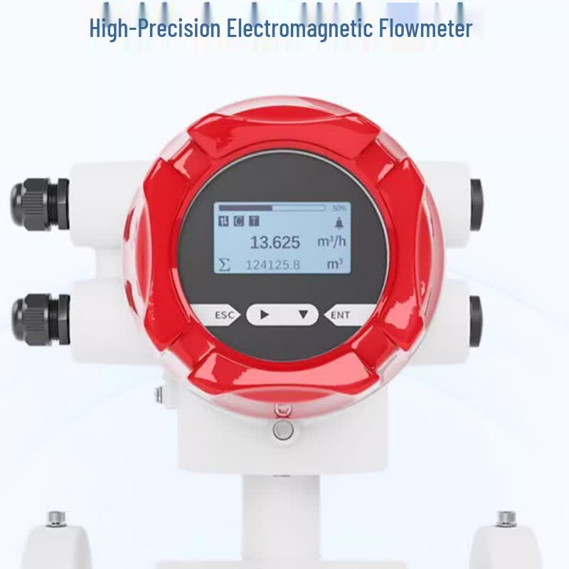 Smart High-Precision Electromagnetic Flowmeter Pipe Sensor