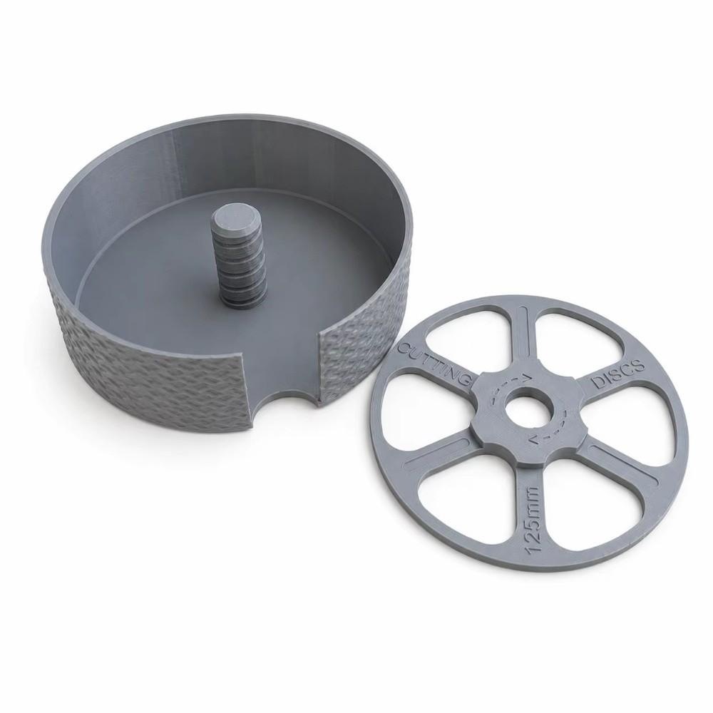 Stackable Angle Grinder Disc Holder Protective Case Grinding Wheel Case  Garage