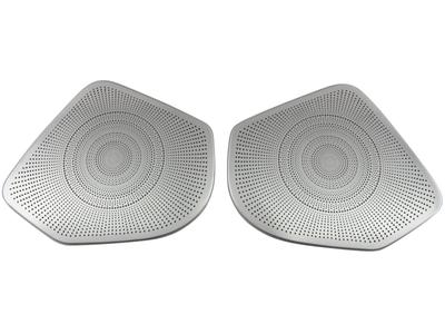 S660 JW5 Stainless Steel Door Speaker Satin Silver for W W5 5 S 660 Covers, 2-Piece, [SPEAKER-130]