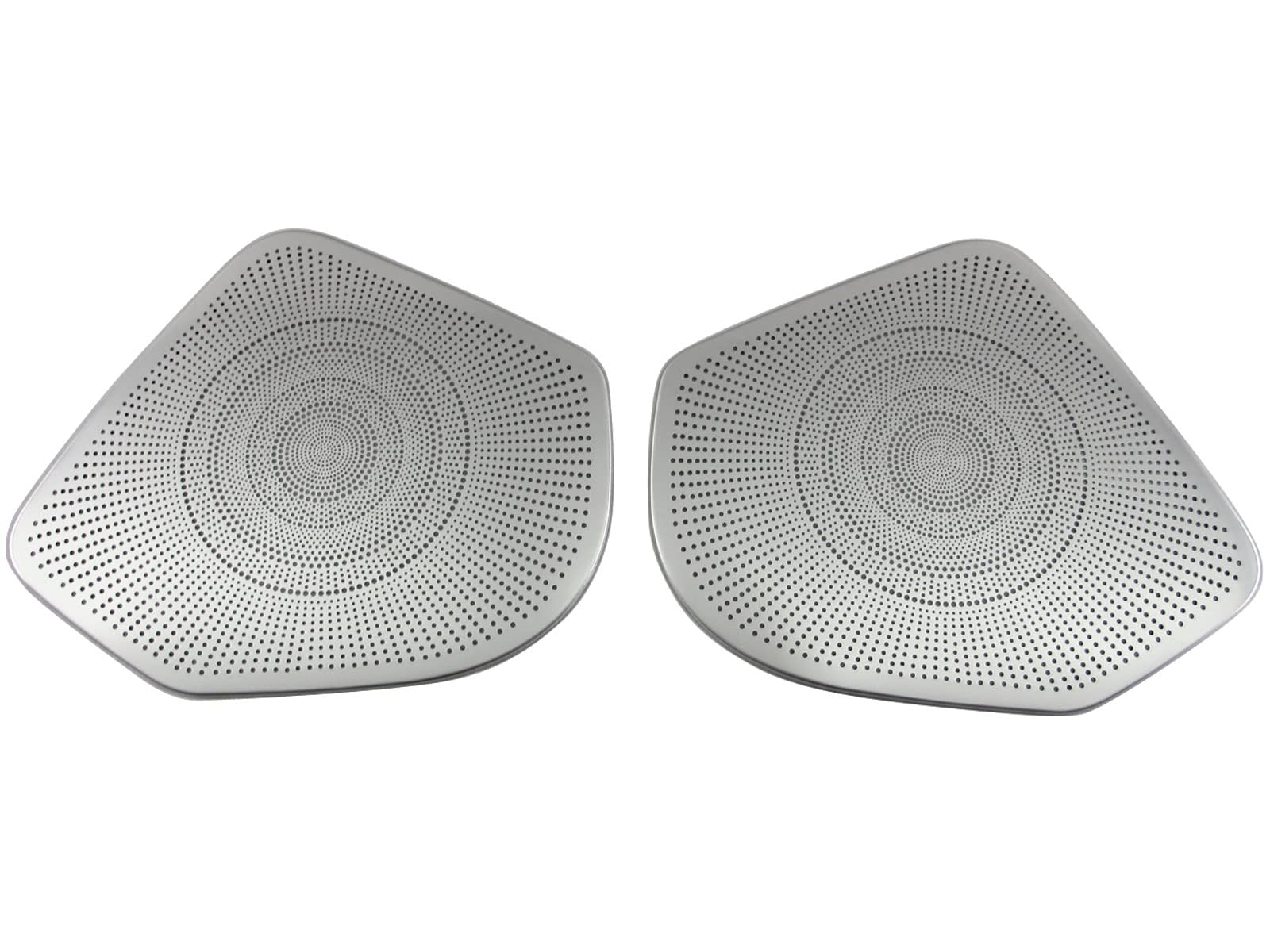 BRIGHTZ S660 JW5 Stainless Steel Door Speaker Satin Silver for W W5 5 S 660 Covers, 2-Piece, [SPEAKER-130]