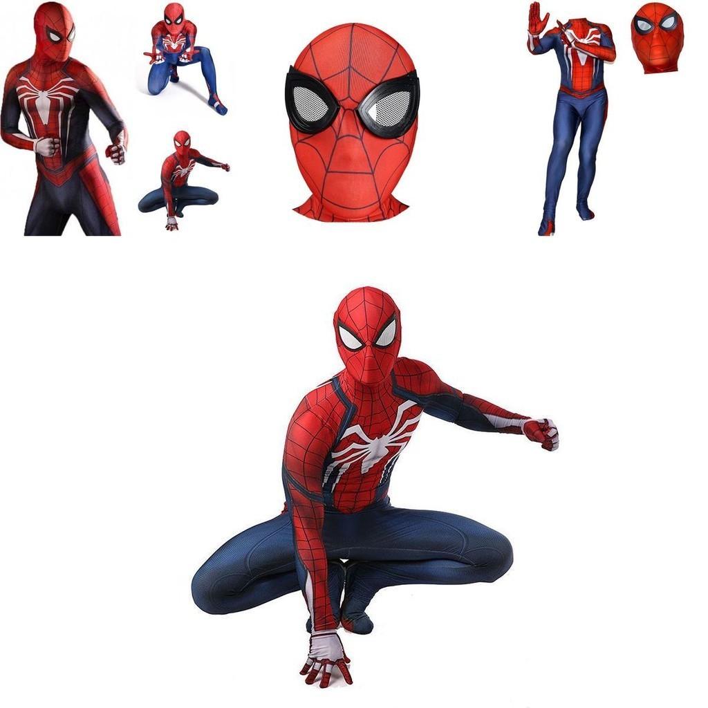 Κοστούμι Cosplay Ps4 Insomniac Spider-man 3D Εκτύπωση Ενήλικων Παιδιών Spidey Zentai Κοστούμι Με Εξαιρετική Κατασκευή Και Αναπνεύσιμο Υλικό Lycra