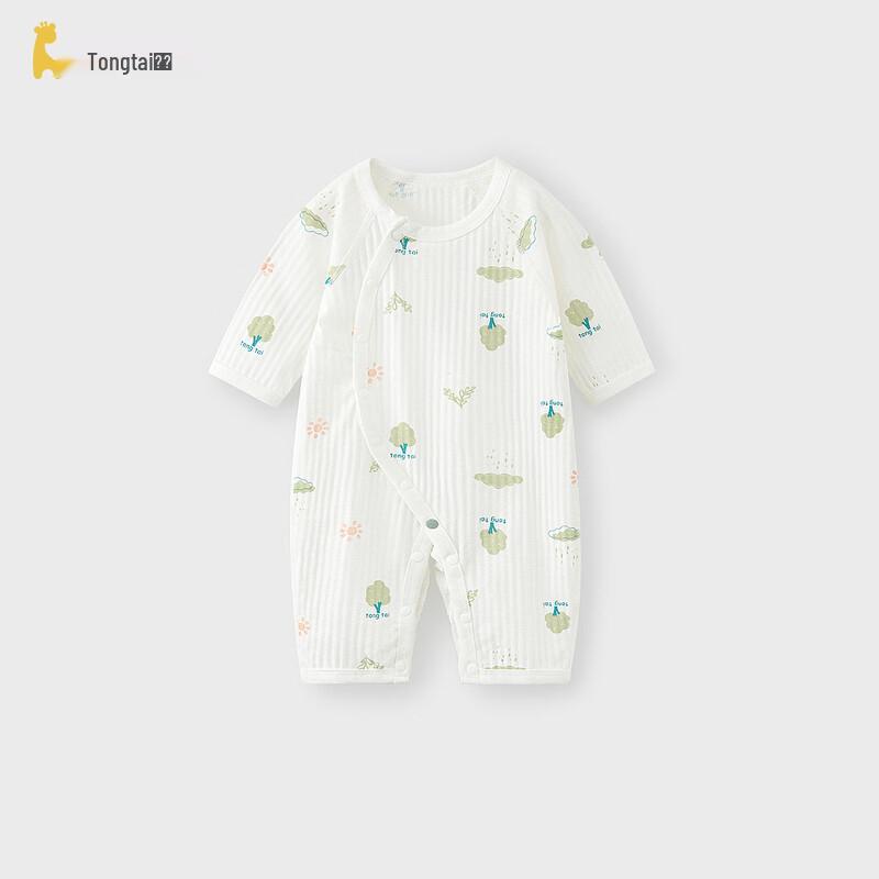TONGTAI Baby Summer Jacquard Romper 73cm