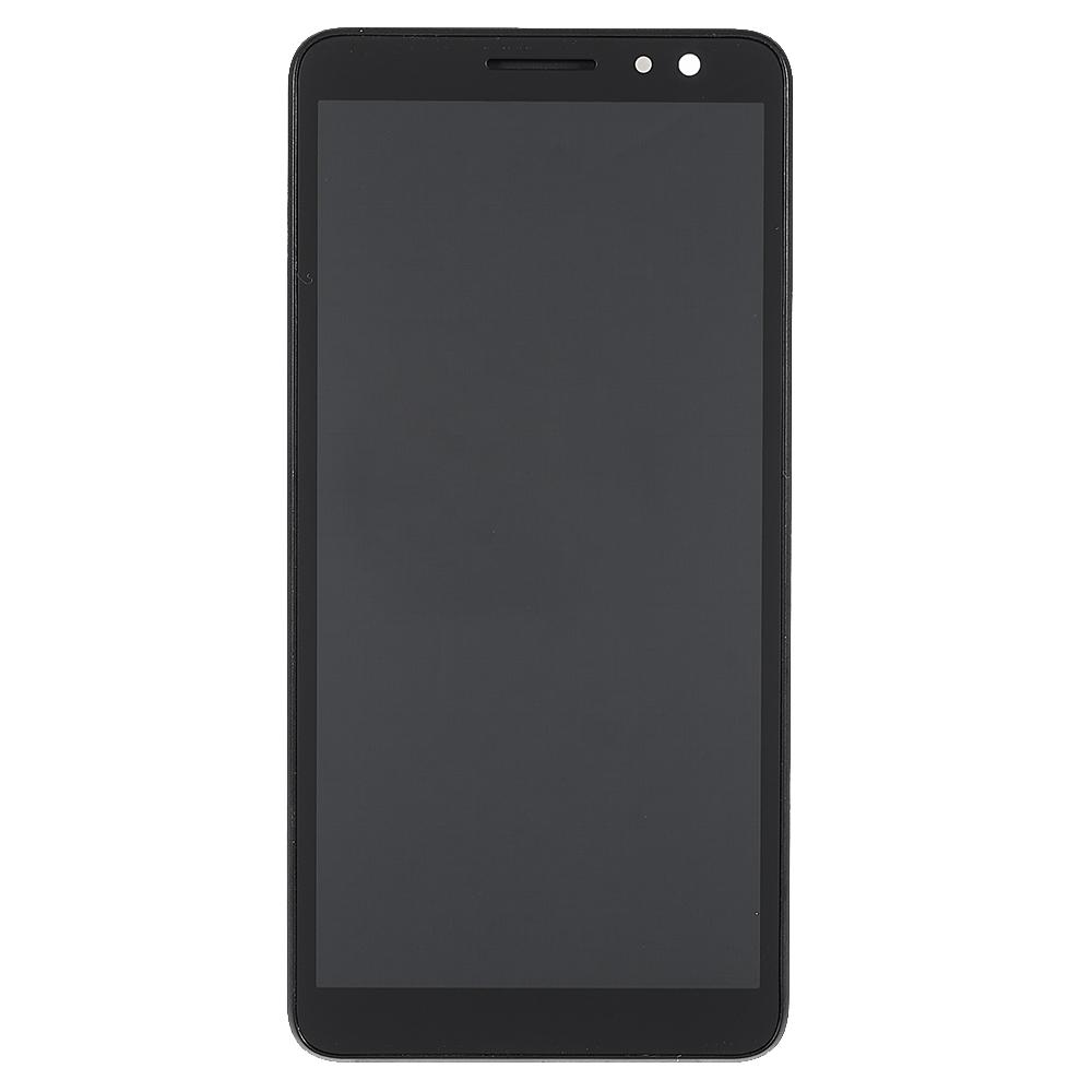 

For Alcatel 1B (2020) 5002 Grade B LCD Screen and Digitizer Assembly+Frame Part (without Logo) Black