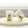New Chinese Style White Porcelain Cartoon Calligraphy Cola Cup - Small Kung Fu Tea Cup Souvenir