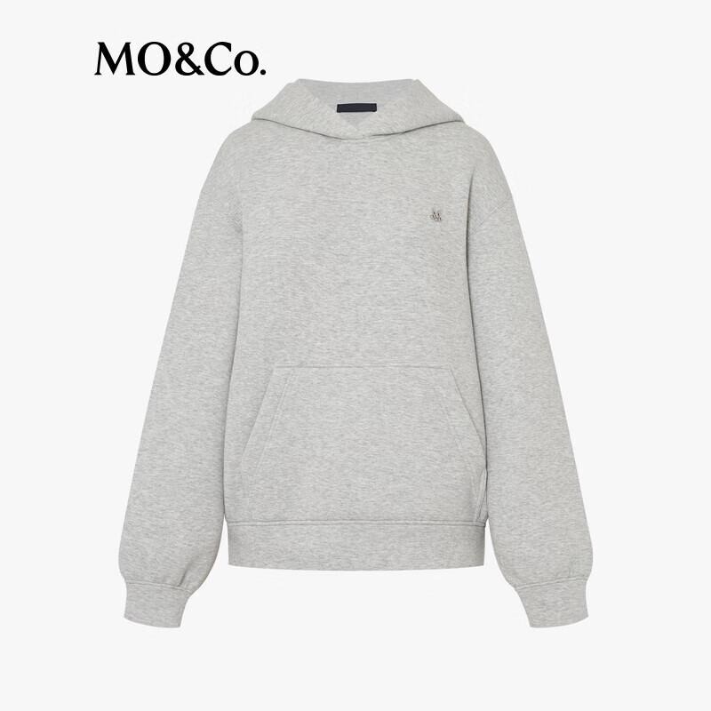 MO&Co. Airy Loose-Fit Hooded Sweatshirt