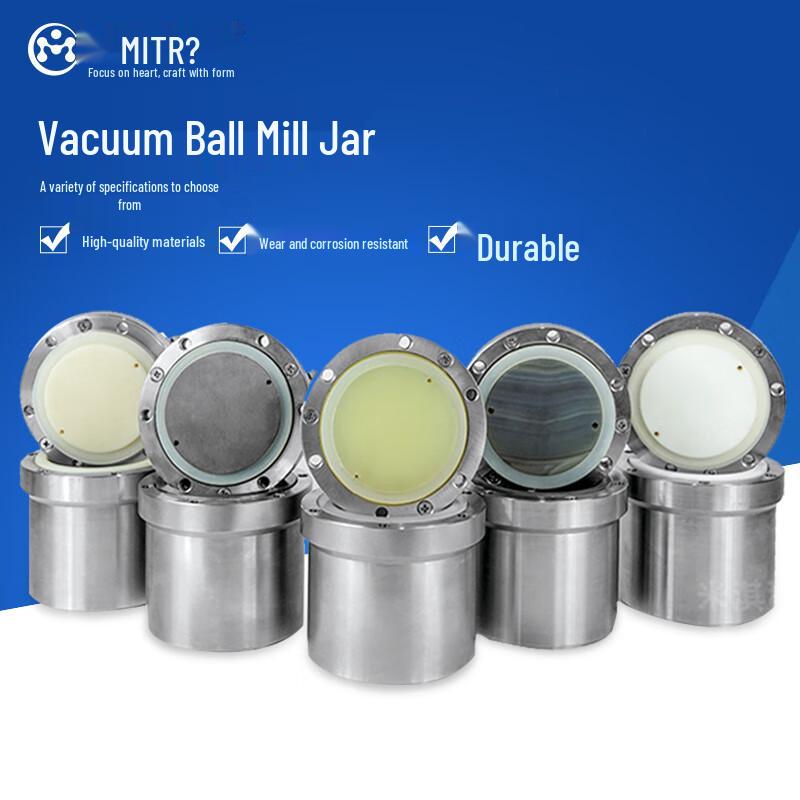 Miqi Zirconia Vacuum Ball Mill Jar 100ml