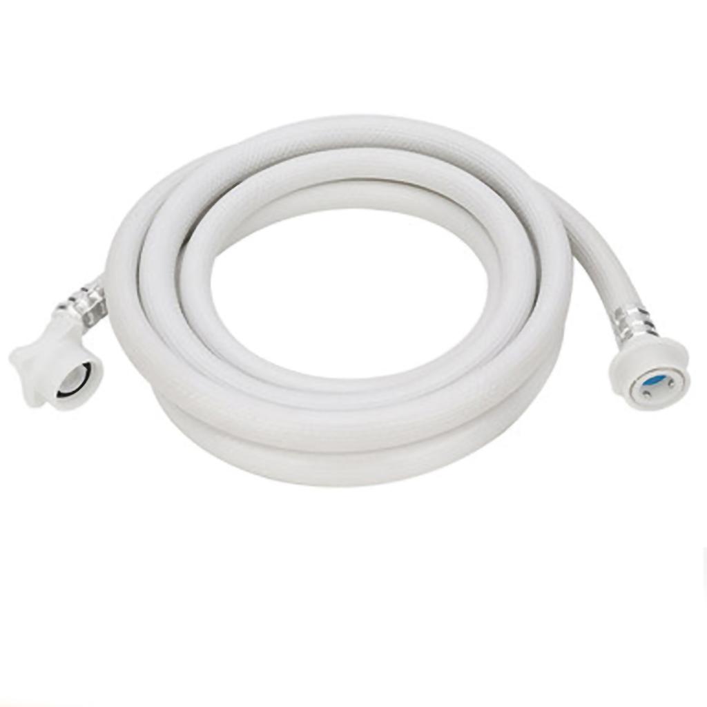 PVC Washing Machine Water Inlet Pipe with Steel Connector Extension Tube Washing Machine Hoses for Water Injection