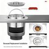 Stainless Steel Kitchen Sink Strainer