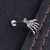 1pcs Hip Hop Skull Claw Lip Nail Lip Jewelry Ear Bone Stud Earrings Piercing Jewelry