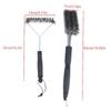 Professional Bbq Grill Brush Made Of Stainless Steel Wire Triangular Brush For Scrubbing Bbq Multipurpose Cleaning Brush