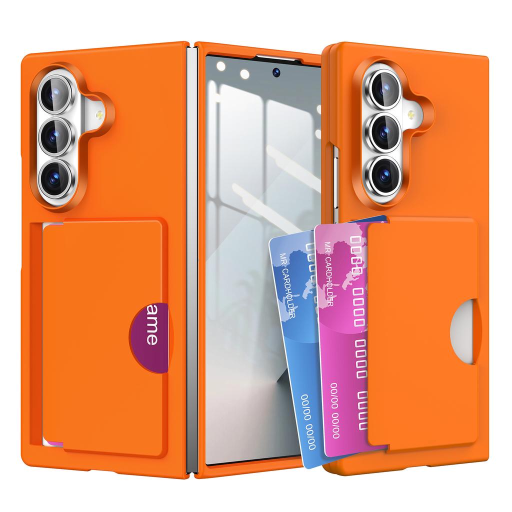 Samsung ZFold1 mobile phone case, Carson card, Samsung Z Fold1 matte protective case, card bag.