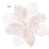 Gold Glitter Artificial Christmas Flower Decoration