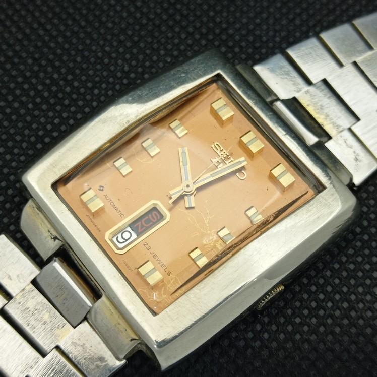 USED VINTAGE SEIKO 5 AUTOMATIC 6106C JAPAN MENS WATCH 621d-a415805-2 SKU621d-a415805