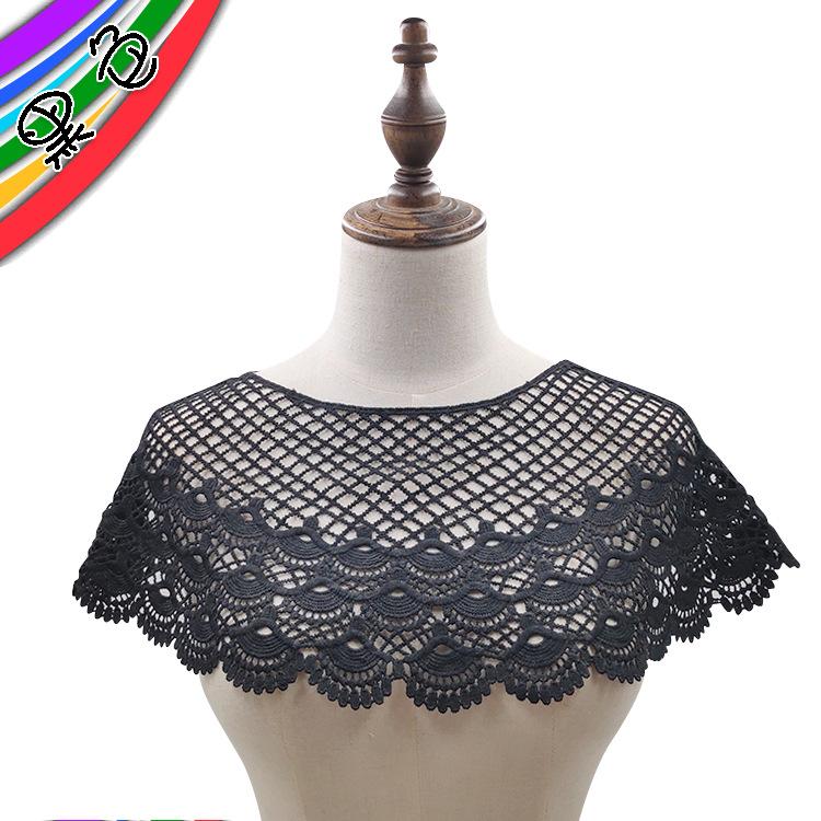 Shawl Women'S Fashion Coat Short Lace Crochet Hollow Leak-Proof Chest Four-Season Small Vest Thin Smock