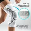 Elastische Sport-Kniebandage Dünne Kniebandage Unterstützung Unisex Knopf Kniepolster Laufen