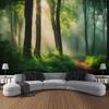 Sunshine Forest Tapestry Natural Landscape Wall Hanging Hippie Home Living Room Bedroom Background Cloth Poster Blanket