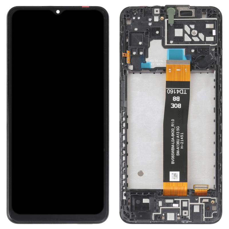 

For Samsung Galaxy A13 5G A136U Grade S LCD Screen and Digitizer Assembly+Frame Repair Part (without Logo) Type A