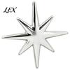 Elegant Star Pin Alloy Eight-pointed Brooch Pin, Shape Decorative Jewelry, Vintage Clothing Accessory for Suits Coats Scarves Shawls Bags Metal