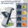Manual Beef Cleaver Adjustable Thickness Fresh Meat Shredder Cabbage Slicers  Kitchen