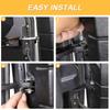 For Land Rover Defender 90 110 130 2004-2018 Carbon Steel Black Car Front Door Hinge Replacement Parts Car Accessories BQ8