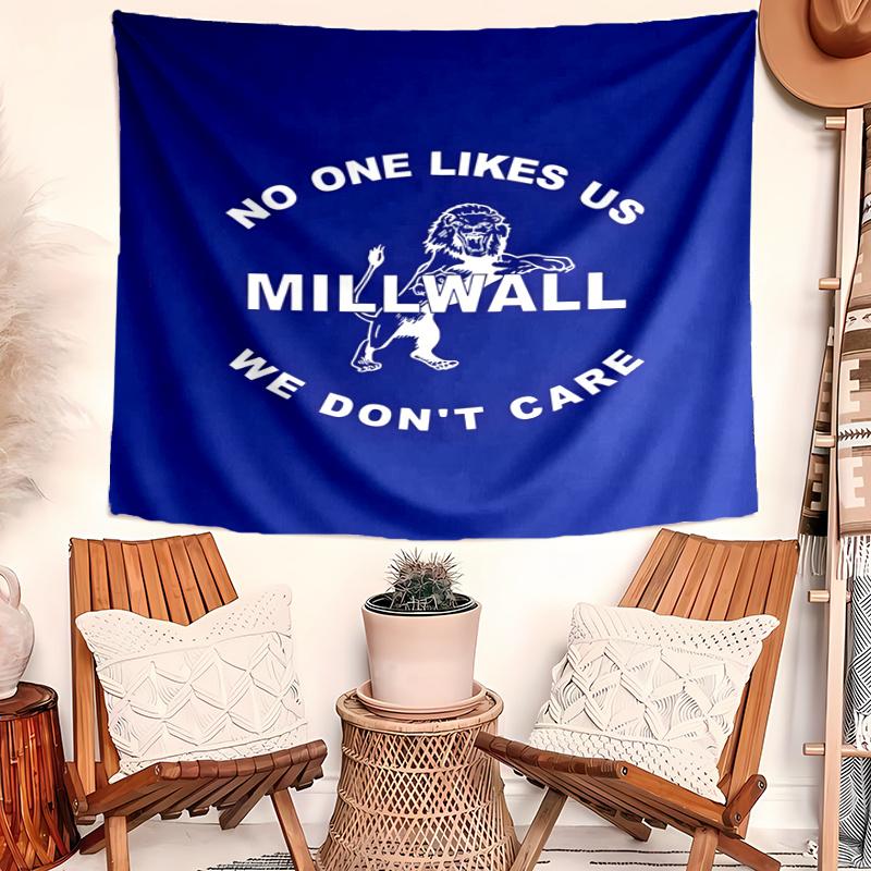 Millwall Football Club Tapestry Wall Hanging Room Background Cloth Home Decor Beach Mat Yoga Mat Sofa Bed Sheet