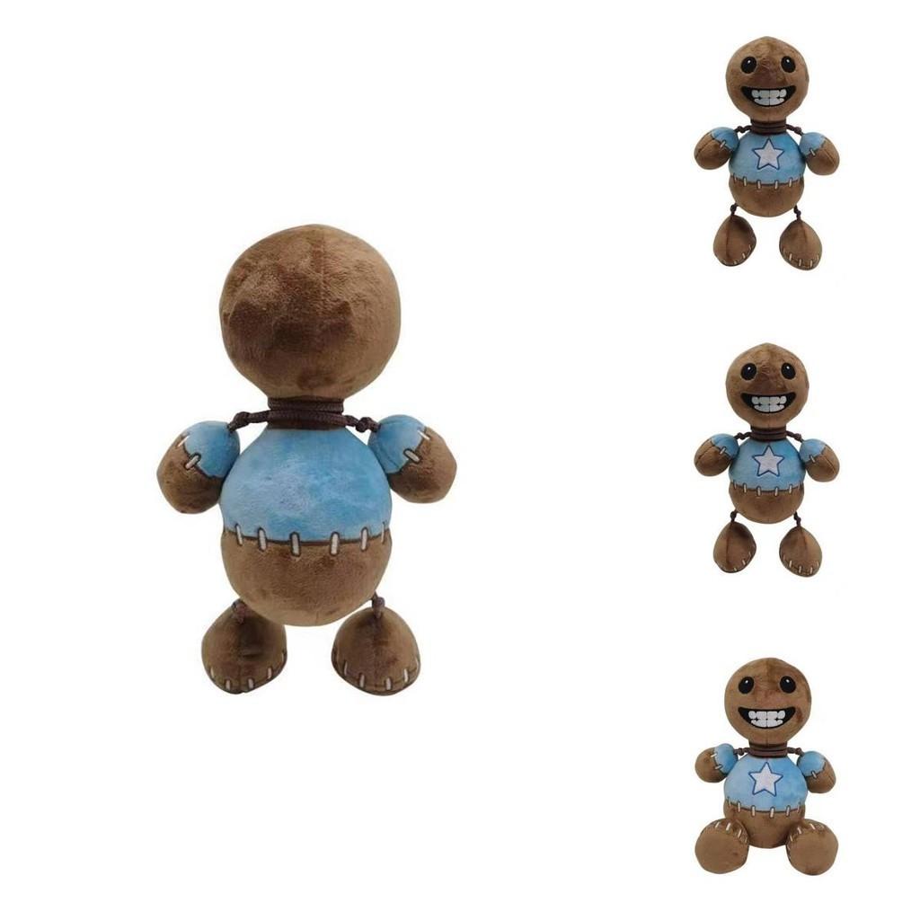 Kick The Buddy Plush Toy Crystal Soft Fur, Brown, 30cm Height, Pp Cotton Filling