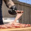Rib Membrane Remover Stainless Steel Meat Trimmer Rib Membrane Stripping Tools Backyard Barbecue Accessory