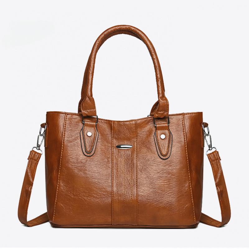 

Сумка хобо из кожи женские сумки женские сумки для отдыха на плече модные кошельки винтажные сумки небольшой емкости для шопинга коричневый