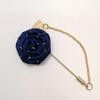 Accessories Personality Men Corsage Rose Collar Needle Cloth Floral Badge Leaf Lapel Decoration