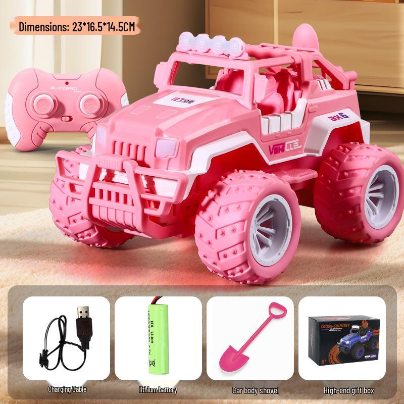 Super Large Off-Road RC Car - Durable Rear-Wheel Drive, Climbing & Drifting Toy for Boys