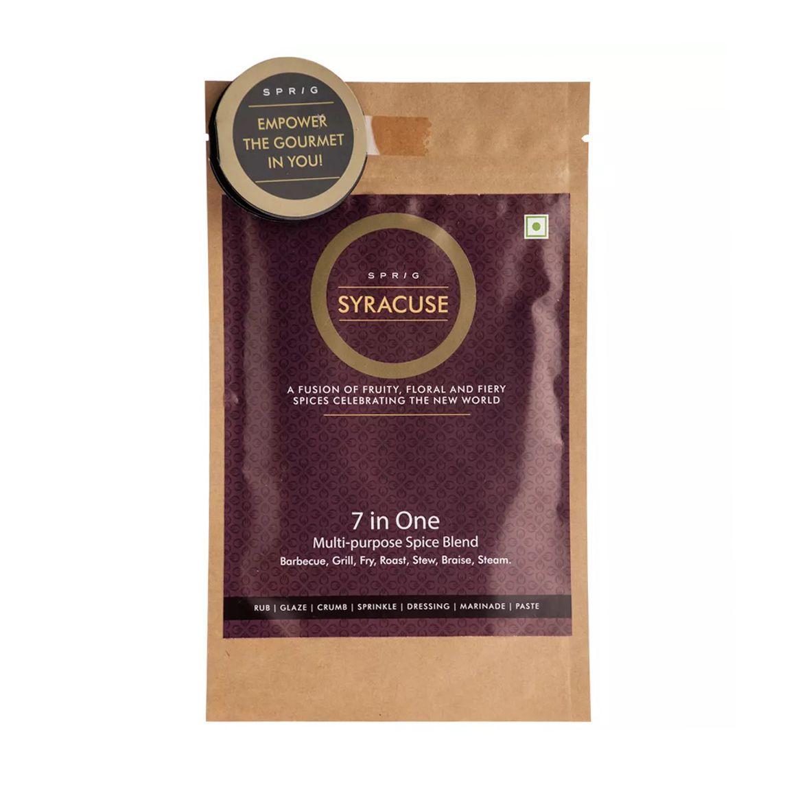 

Сиракузы: смесь специй по-американски (30 г), Syracuse 7 in 1 Spice Blend, Sprig