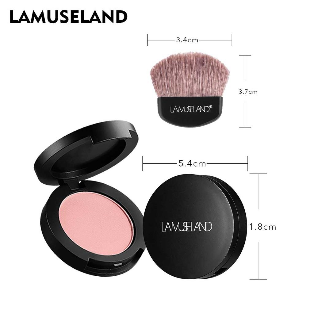 LAMUSELAND Fard de obraz Velvet Fard de obraz cu pensula pentru fard de obraz #LAS301