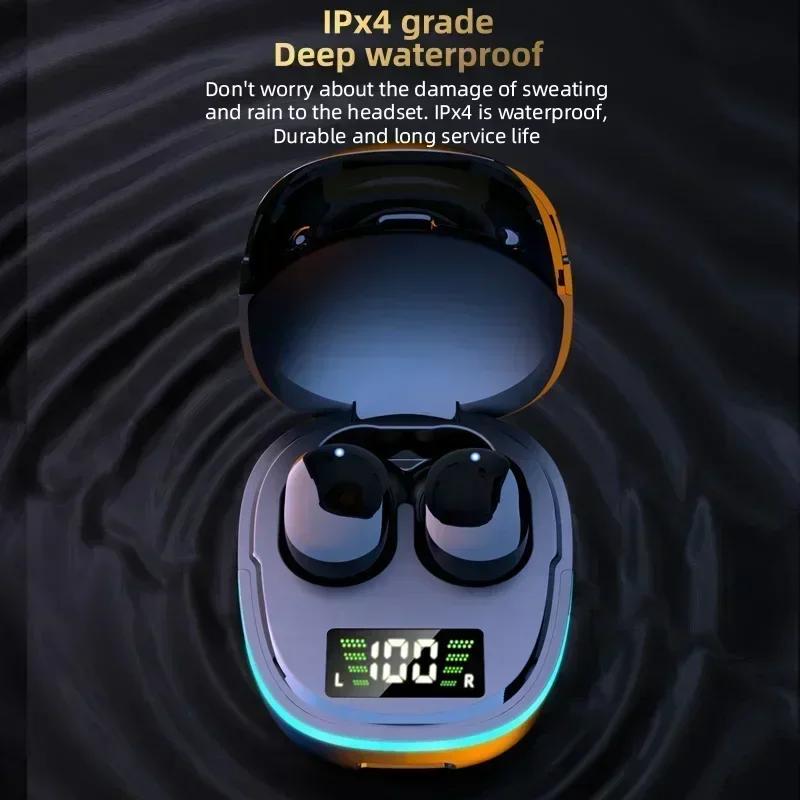 G9S Wireless Bluetooth Headphones Tws Waterproof Earbuds Earphones Digital Display Heaset Large Capacity Charging Case
