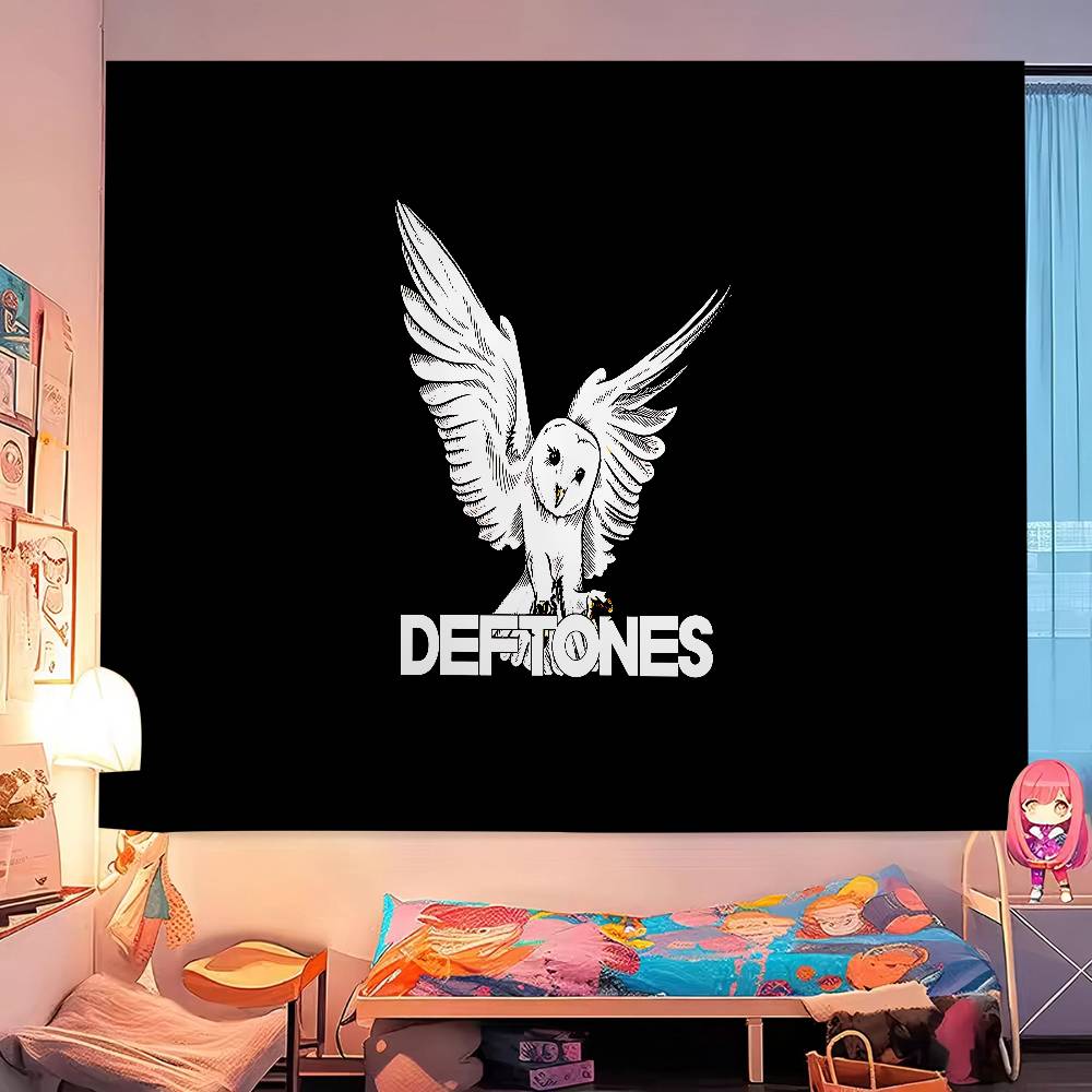 Band DDeftones Music DIY Wall Tapestry For Living Room Home Dorm Decor Wall Art Decor