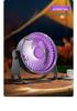 USB Mini Desktop Clip Fan - Ultra-Quiet, Multi-Functional for Dorms & Offices