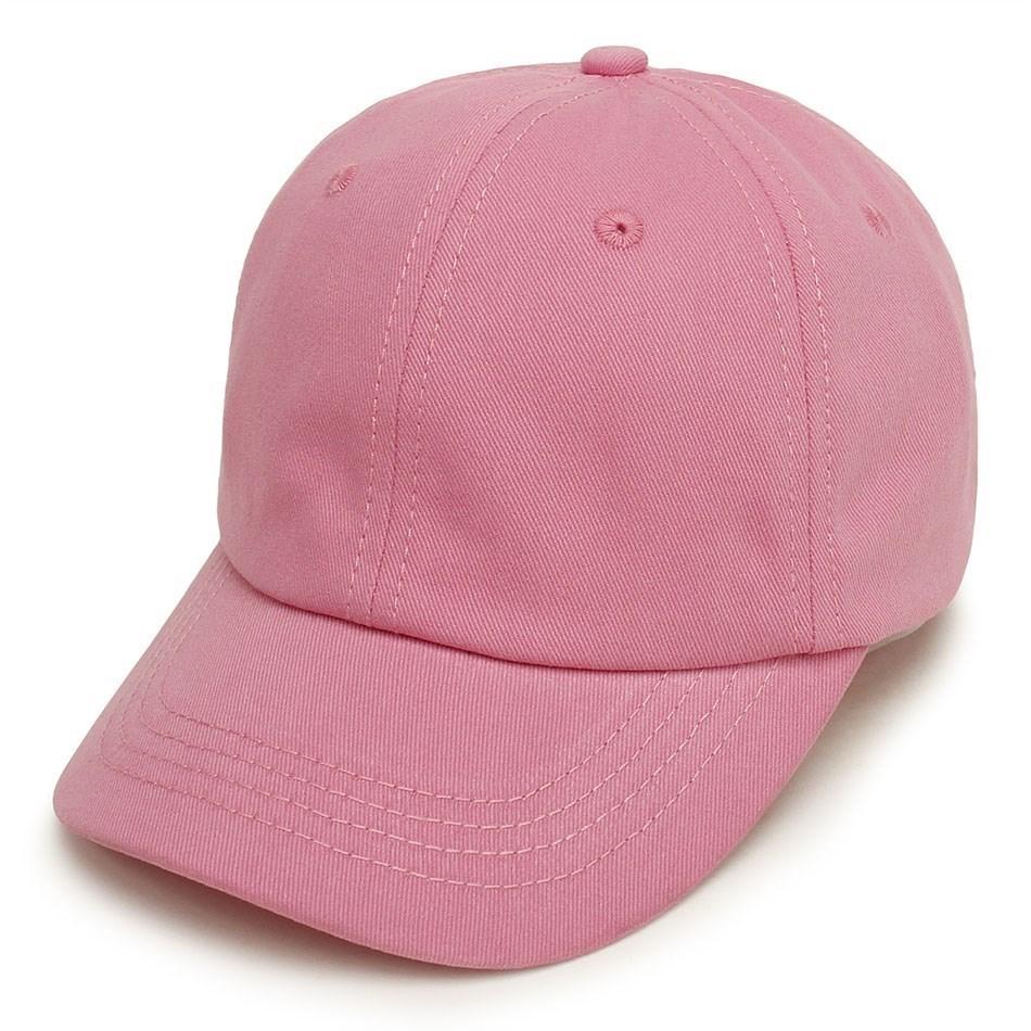 Baby Girl Baseball Caps Pink Black White Gray Children Low Profile Sun Hat Kids Boy Running Headwear Clothing Accessories Size 48 (8-24 Month)