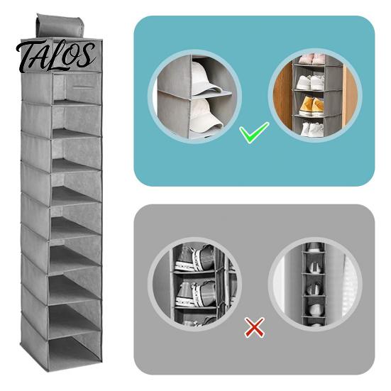 Foldable Cap Display Rack Baseball Storage Bag Organizer Large Capacity Hat with Holder 10 Compartments Easy to Assemble Stand
