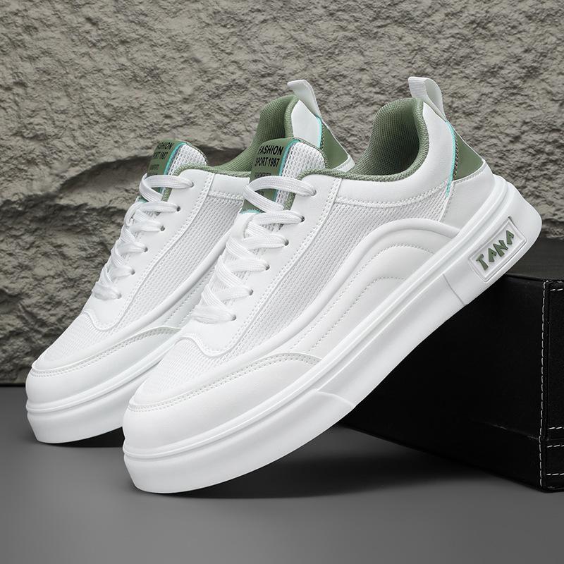 Men's Shoes 2025 New Mesh White Shoes Men's Breathable Mesh Casual Board Shoes Versatile Fashion Sports Shoes