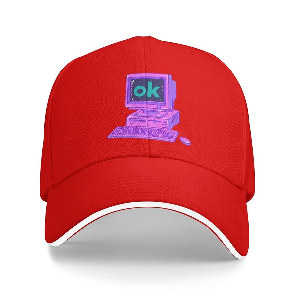 Summer Radiohead Baseball Cap Ok Computer Hunting Camping Classic Print Sun Trucker Hat Men Women High Quality Baseball Caps
