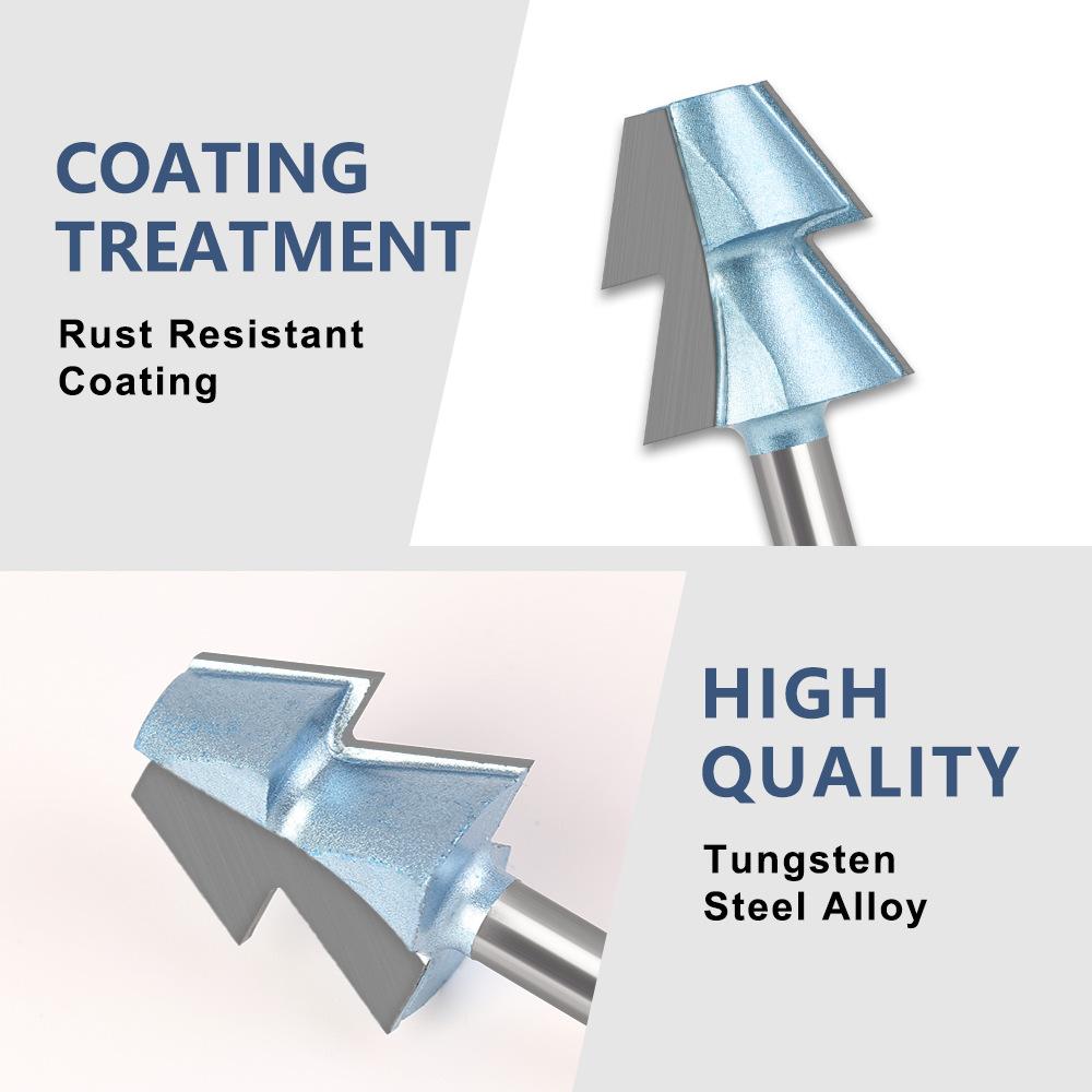 Woodworking Lightning Knife Splicing Knife Tenon Knife Splicing Finger Joint Knife Tenon Milling Cutter