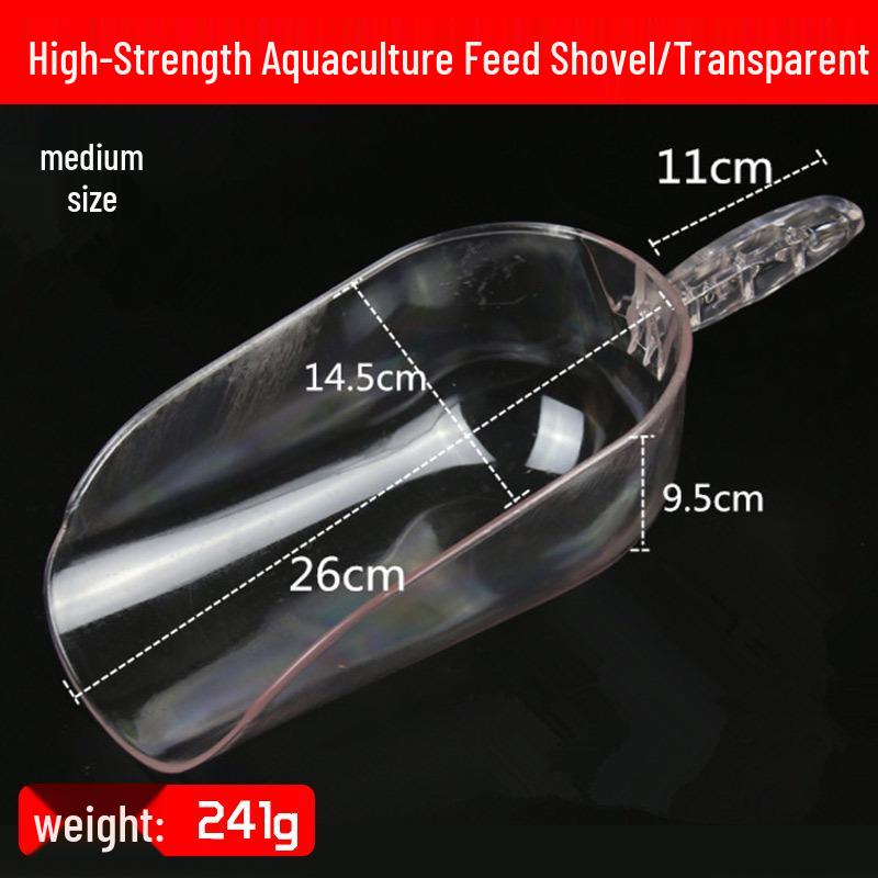 Large Heavy-Duty Plastic Feed Shovel for Farm Animals