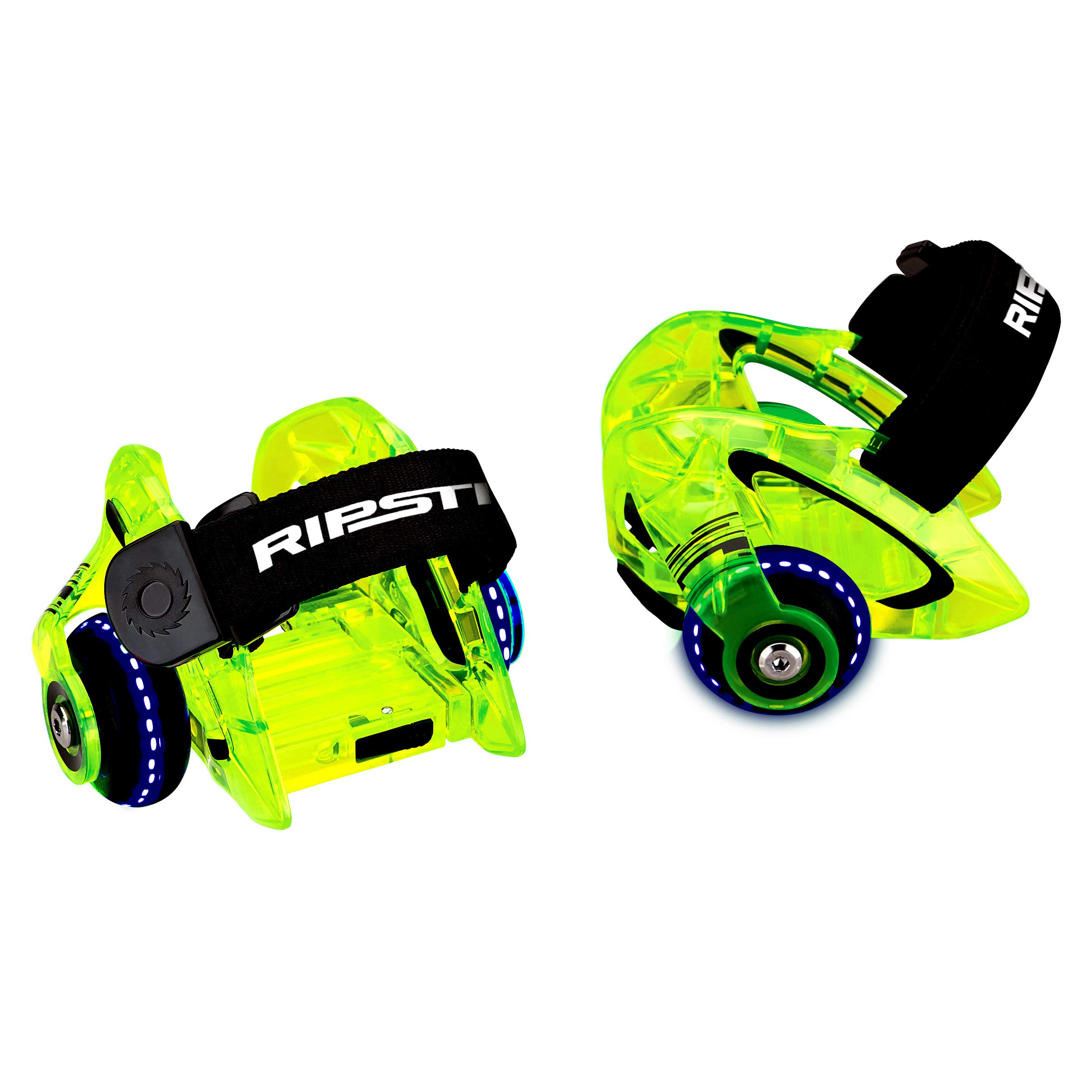 

RANGS Lipstick Jets Green Shoe Turn Your Shoes into Roller Skates with Rollers for Ages 8 and Up Sizes Approx. 19-27cm Light-Up зелёный