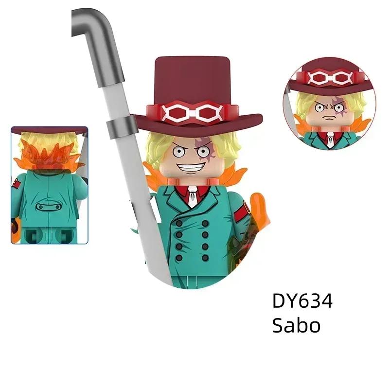 Siste versjon Byggeklosser Japan Anime Klosser Dukker Mini Action Leketøysfigurer Monteringsklosser Barnegaver