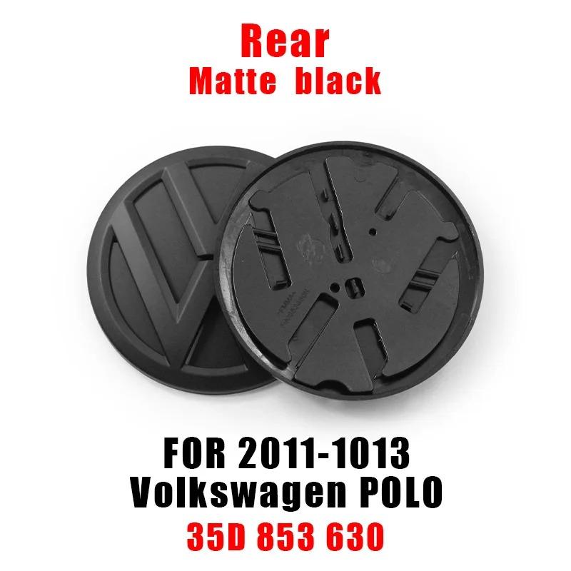 Volkswagen 120mm 110mm Car Emblem Logo Hood Front And Rear Tail Mark Rear Badge 6R0853600A Accessory For VW Polo 2011 2012 2013 He4
