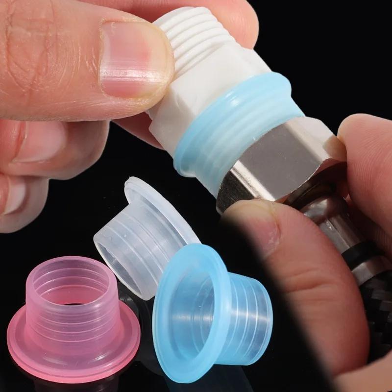 10pcs Joint d'étanchéité anti-fuite pour robinet Caoutchouc Tuyau Joint d'étanchéité Silicone Joint d'étanchéité pour bouchon de plomberie Prévenir les fuites