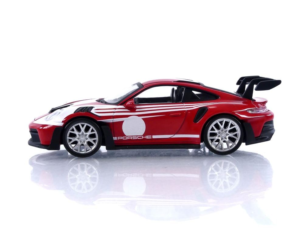 NOREV B Porsche 911 GT3 RS 22 Indian Red Salzburg Jet Car Scale 750047 1/43