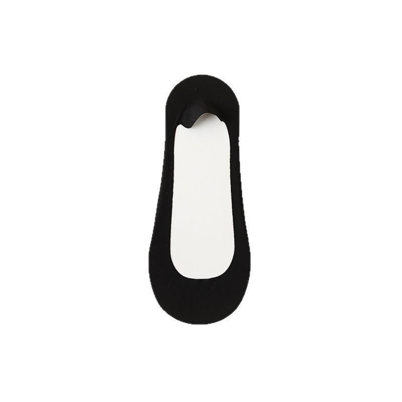 Female Summer Thin Non Slip Not To Drop Heel Shallow Mouth Low Help Invisible Ice Silk Boat Socks