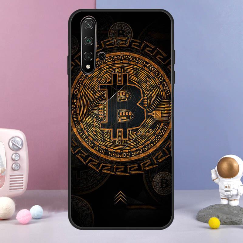 BTC Bitcoin For Huawei Nova 7i 8i 11i 12i 12s Y73 Y70 Y90 Y60 Y72 Y61 Y91 9 10 SE P30 Pro P40 Lite Case