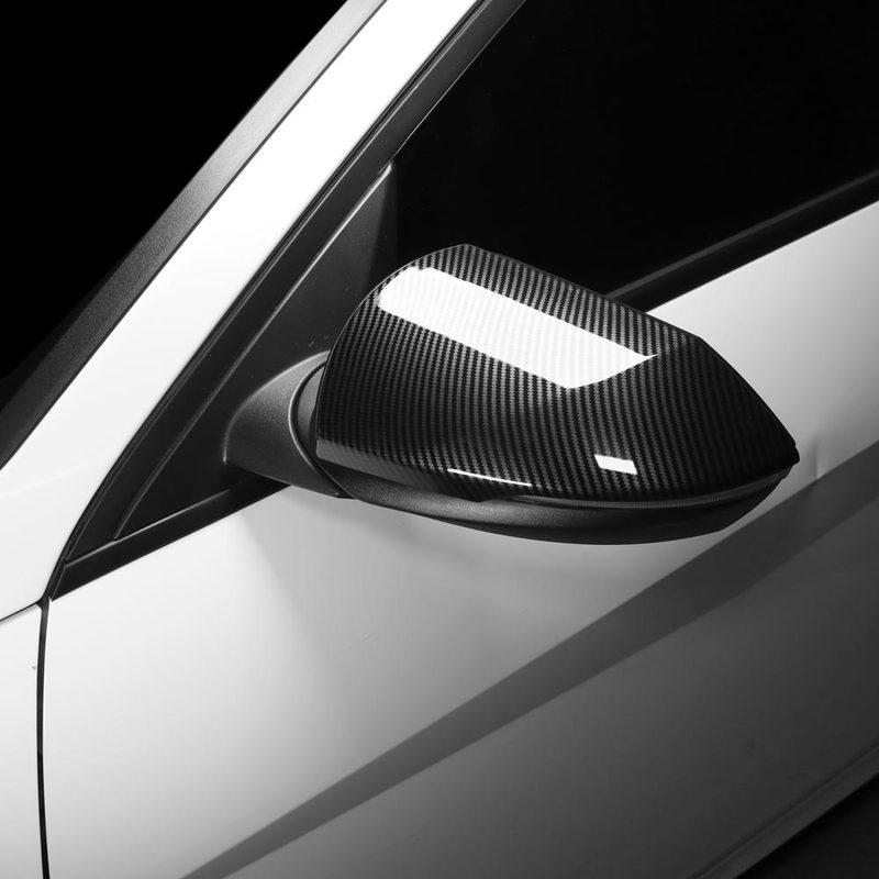 For Hyundai Elantra CN7 N Line - Carbon Fiber Rearview Mirror Cover Reverse Mirror Shell Cap Housing Trim